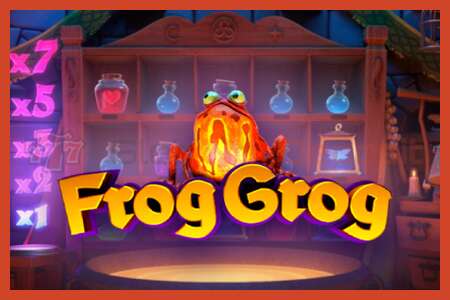 Slot-poster: Frog Grog geen aanbetaling