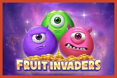 Slot poster: Fruit Invaders no deposit