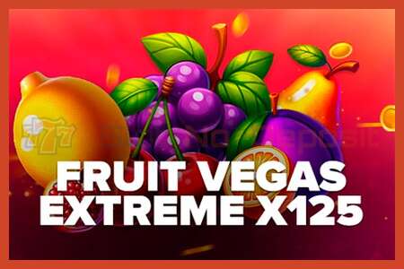 Slot poster: Fruit Vegas Extreme x125 no deposit