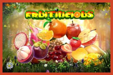 Αφίσα για κουλοχέρηδες: Fruitilicious χωρίς κατάθεση