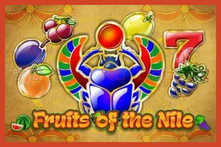 Slot poster: Fruits of the Nile no deposit