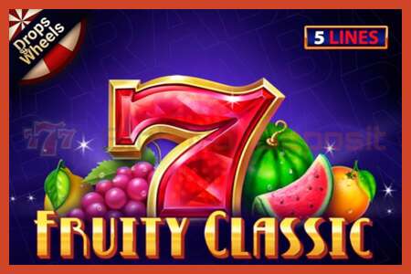 פוסטר חריץ: Fruity Classic ללא פיקדון