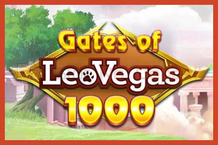 အထိုင်ပိုစတာ: Gates of LeoVegas 1000 အပ်ငွေမရှိပါ။