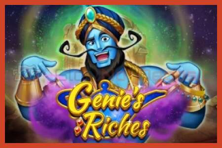 ස්ලොට් පෝස්ටර්: Genies Riches තැන්පතු නැත