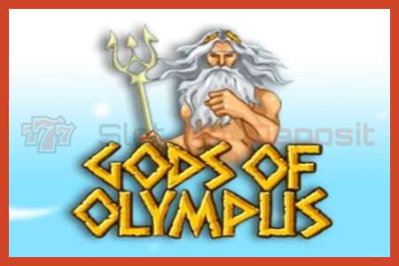 Sloti plakat: Gods of Olympus deposiiti pole