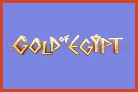 老虎机海报: Gold of Egypt 没有押金