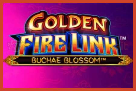 Slot poster: Golden Fire Link Buchae Blossom fara depozit