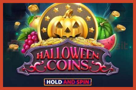 Slot poster: Halloween Coins Hold and Spin no deposit