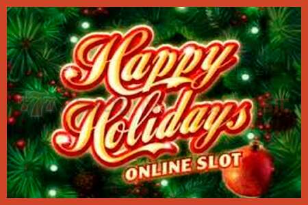 Slot poster: Happy Holidays no deposit