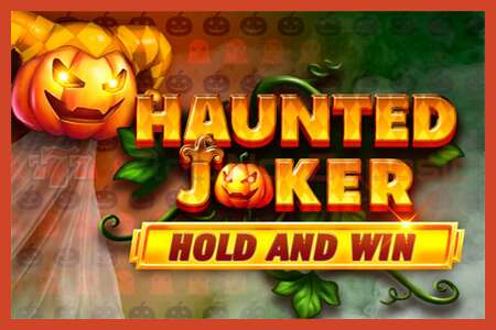 Slot poster: Haunted Joker Hold and Win no deposit