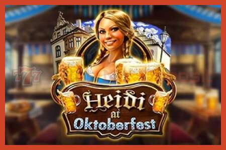 Слот плакат: Heidi at Oktoberfest депозит жок