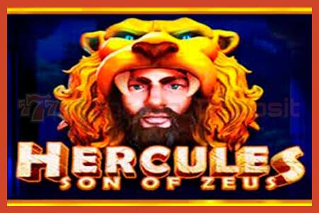 Постер слота: Hercules Son of Zeus без депозита