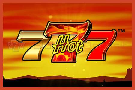 Slot plagát: Hot 777 žiadny vklad