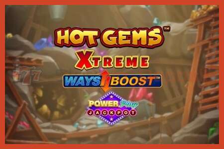 Slot poster: Hot Gems Xtreme PowerPlay Jackpot no deposit