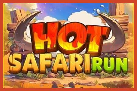 Slot-poster: Hot Safari Run geen aanbetaling