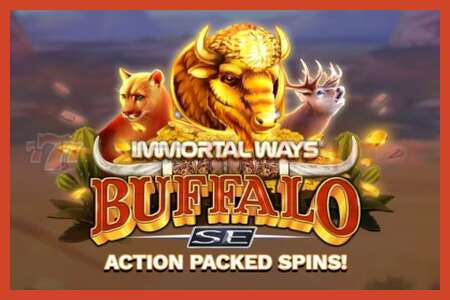 Слот плакат: Immortal Ways Buffalo SE депозит жок