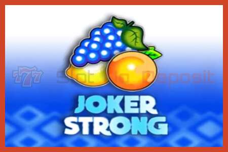 Sloti plakat: Joker Strong deposiiti pole