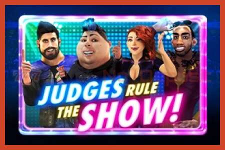 Slot poster: Judges Rule the Show no deposit