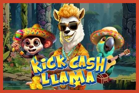 Slot affisch: Kick Cash Llama ingen insättning