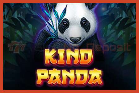 โปสเตอร์สล็อต: Kind Panda ไม่มีเงินฝาก