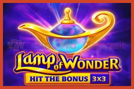 ملصق فتحة: Lamp of Wonder لا إيداع