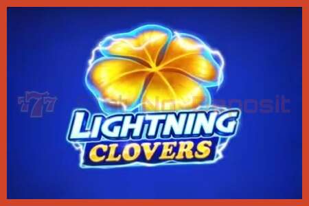 פוסטר חריץ: Lightning Clovers ללא פיקדון