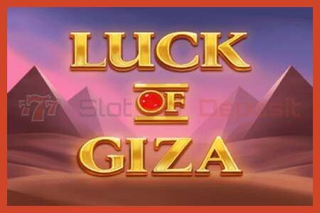 老虎机海报: Luck of Giza 没有押金