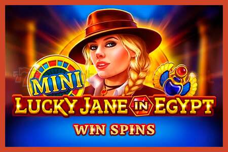 Slot poster: Lucky Jane in Egypt Win Spins no deposit