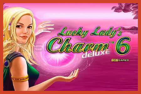 Slot poster: Lucky Ladys Charm Deluxe 6 no deposit