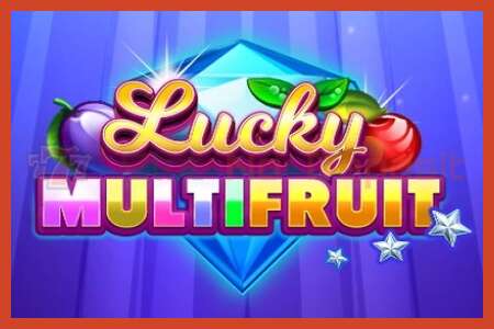 Slot poster: Lucky Multifruit no deposit