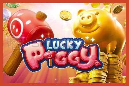 Plakat z automatem: Lucky Piggy bez depozytu