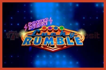 Слот плакат: Lucky Rumble Power Surge депозит жок