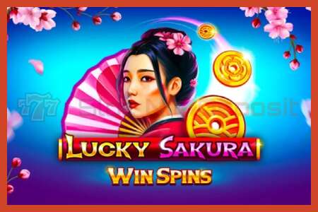 Slot poster: Lucky Sakura Win Spins no deposit