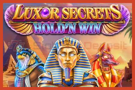 Постер слота: Luxor Secrets Holdn Win без депозиту