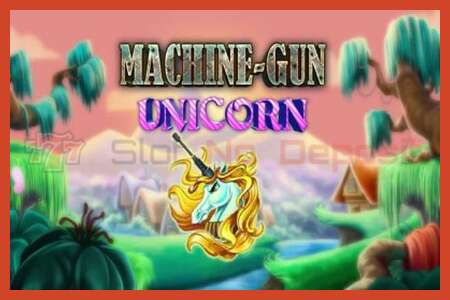 Slot poster: Machine Gun Unicorn no deposit