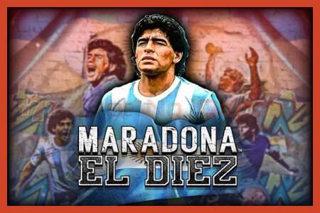 ملصق فتحة: Maradona El Diez لا إيداع