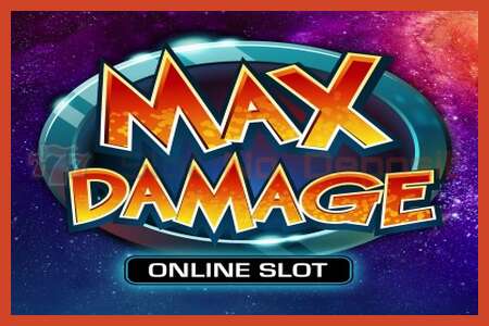 Cartel de tragamonedas: Max Damage sen depósito