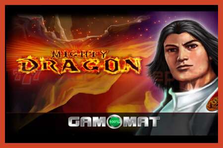 Слот постер: Mighty Dragon без депозита