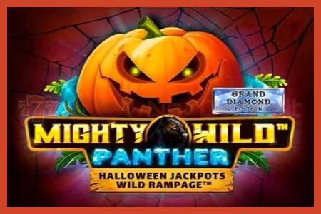 ໂປສເຕີສະລັອດຕິງ: Mighty Wild: Panther Grand Platinum Edition Halloween Jackpots ບໍ່ມີເງິນຝາກ