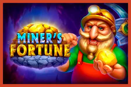 Cartell de la ranura: Miners Fortune sense dipòsit