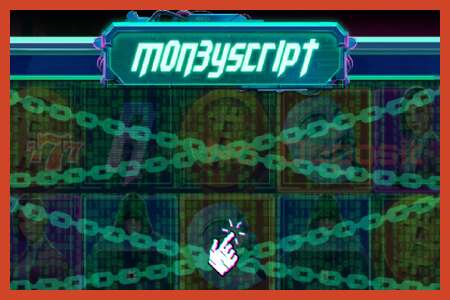 Slot affisch: MoneyScript ingen insättning