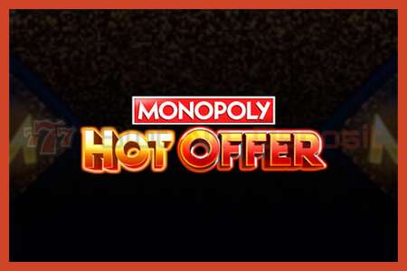 Poster slot: Monopoly Hot Offer tiada deposit