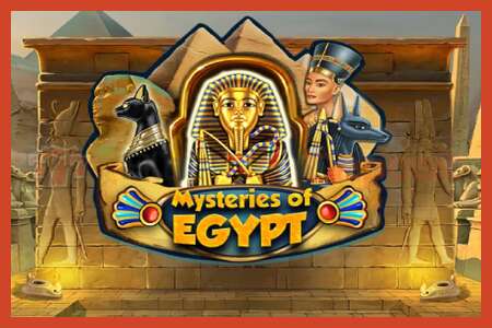 Slot poster: Mysteries of Egypt no deposit