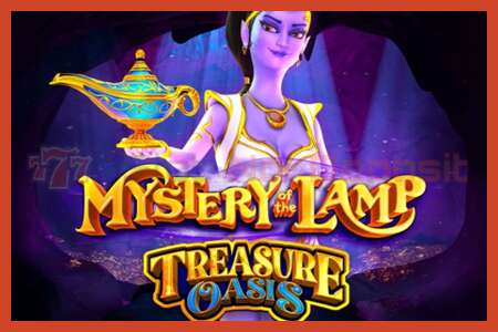 Slot plakati: Mystery of the Lamp Treasure Oasis depozit yoq