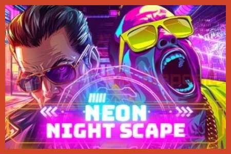 Slot poster: Neon Night Scape no deposit