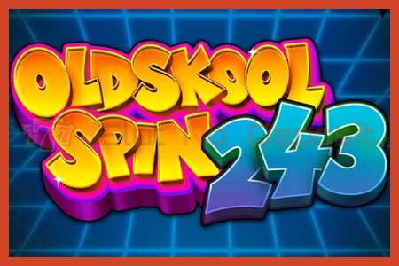 Slot plakat: Oldskool Spin 243 intet depositum