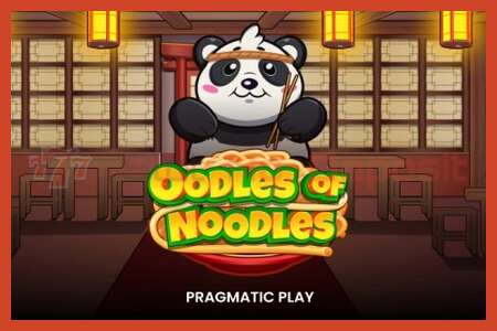 Slot poster: Oodles of Noodles bez depozita