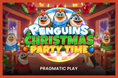 Slot poster: Penguins Christmas Party Time no deposit