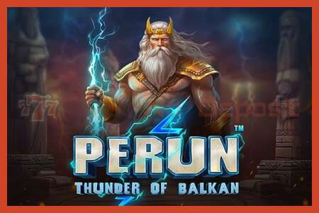 Slot poster: Perun - Thunder of Balkan no deposit