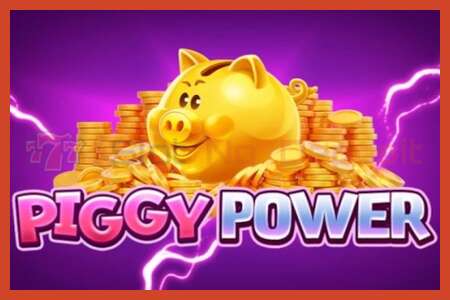 Slot plakati: Piggy Power depozit yoq